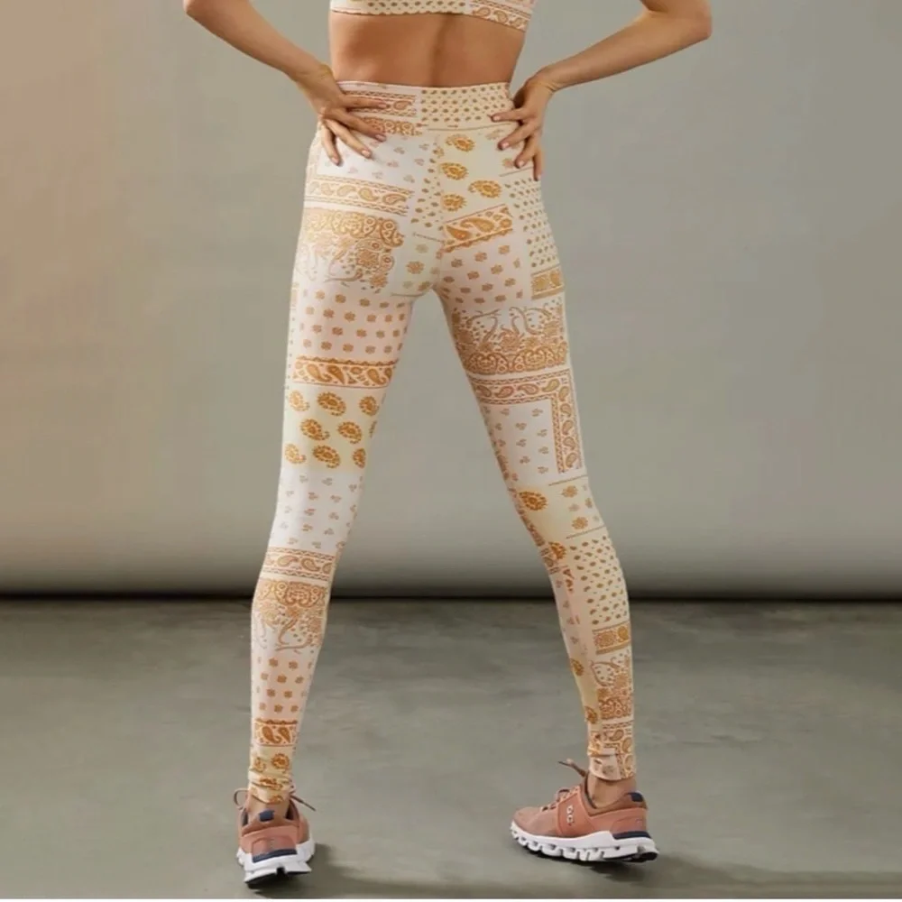 Anthropologie The Upside Carmen High Rise Bandana Leggings - Picture 3 of 6